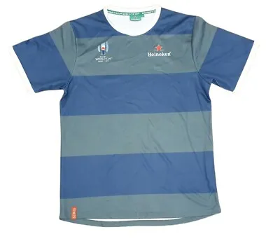 £13.31 • Buy Rugby World Cup 2019 Japan Shirt Size L Authentic Heineken Jersey Memorabilia