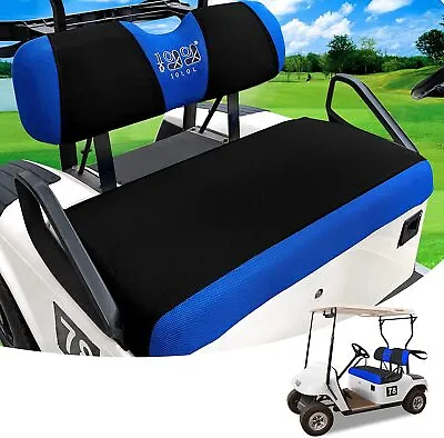 $30.99 • Buy Golf Cart Seat Covers Front Set For EZGO TXT RXV & Club Car DS Cart Parts - Blue