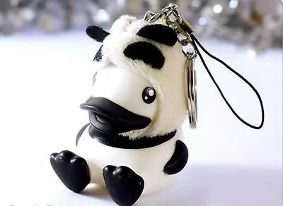 SEMK B.DUCK Rubble Duck Cosplay Panda Keychain Keyring Phone Strap • $12.95