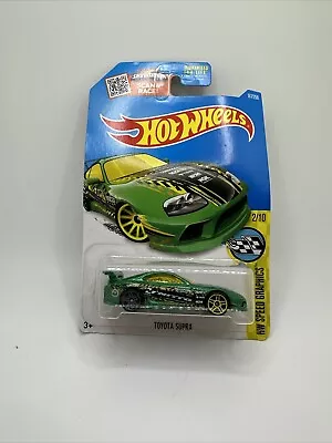 2015 Hot Wheels Toyota Supra HW Speed Graphics 177/250 #2/10 Green Nitto NGK • $9.99