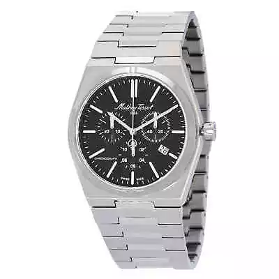 Mathey-Tissot Zoltan Chrono Chronograph Quartz Black Dial Men's Watch H117CHAN • $204.73