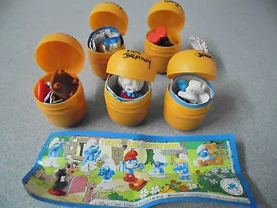Kinder Surprise Toys Smurfs 2010 Les Schtoumpfs UN Series Mint With Papers  • $20