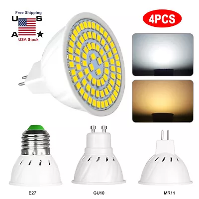 4pcs E27/GU10/MR16 LED Bulbs Spotlight 2835 SMD Lamps 7W 110V Lights Cup Bright • $9.99