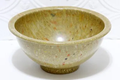 Vintage Melmac Melamine Confetti Splatter Mixing Bowl B 111 Brown/Green 8  Look! • $26