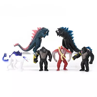 Godzilla Vs. Kong 2 Figure Toys 6pc/Set Skar King Shimo KONG PVC Model Toy Gift • $35.74