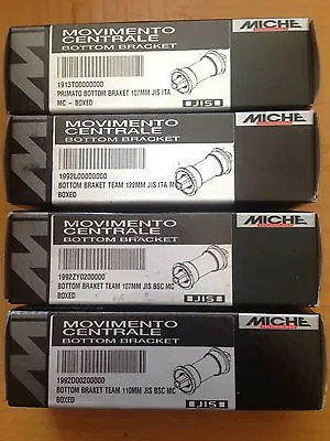 Miche Team Primato Moena Bottom Bracket JIS Italian Eng Track Rd 102-107-110-122 • $29.95