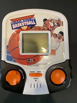 Slam Dunk Basketball Handheld Electronic Game MGA Entertainment 1995 Tested • $4.99