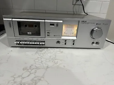 AKAI CS-M3 Stereo Cassette Deck Tape Player   • $73