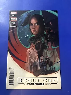 Star Wars: Rogue One #1 Main A 1st Appearance Cassian Andor Jyn Erso Comic 2017 • $28