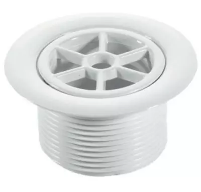 McAlpine Replacement Shower Drain Top Waste Trap White ABS 1.5  INCH Thread 70mm • £7.95