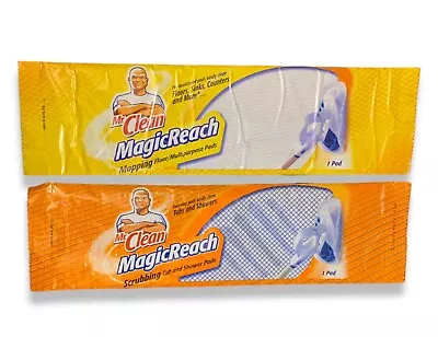 NEW Mr Clean Magic Reach Refills (Lot Of 2) Mopping And Scrubbing MagicReach • $12.99