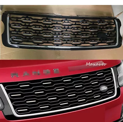 For Land Rover Range Rover Vogue L405 2013-2017 Grille SV SVA Style Black Grill • $395.99