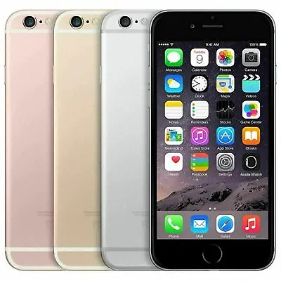 Apple IPhone 6 16GB (UNLOCKED)Smartphone + 12 Months Warranty • £49.99