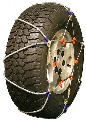 8-19.5 8R19.5 Volt LT Cable Tire Chains Snow Traction SUV Light Truck Ice • $209.99