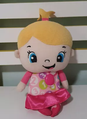 Fisher-price Doll Laugh & Learn Singing Talking Girl Lights Up Plush Tested Work • $32