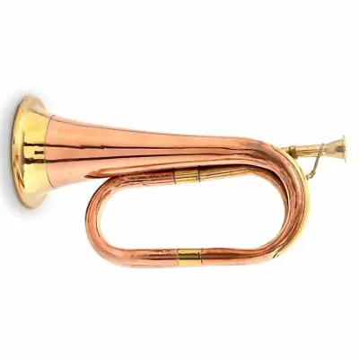 Working Trumpet Instruments Australian Military Bugle Brass & Copper Vintage • $68.59