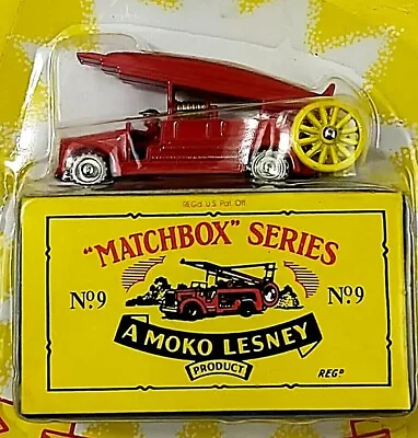 Matchbox #9  FIRE ENGINE NOS Fixed Ladder Based On 1948 Dennis F.2 Fire Eng  K2 • $12.99