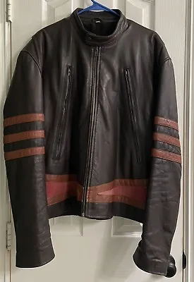 Wolverine Leather Jacket X-2  X Men United - Hugh Jackman - Prop/ Wardrobe • $125