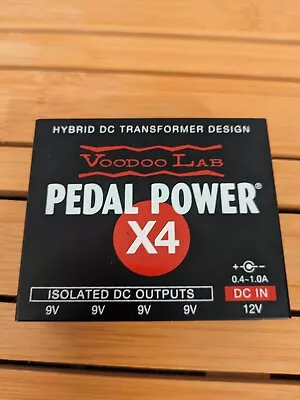  Voodoo Lab Pedal Power X4 Expander Kit Guitar Pedal Power Supply  • $85