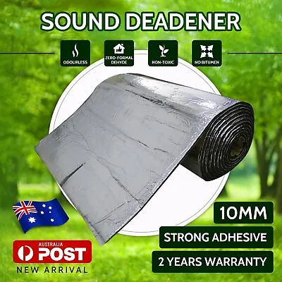 $139.99 • Buy 8M*1M Sound Deadener Heat Proof Insulation Noise Proofing Foam Car Auto Shield