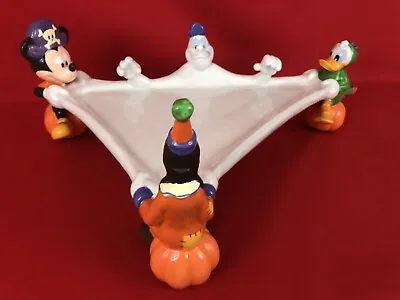 Vintage Disney Direct Mickey Mouse Goofy Ghost Halloween Cupcake Cake Tray • $37.50