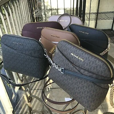 $98.50 • Buy  Michael Kors Women Leather Crossbody Bag Handbag Messenger Purse Shoulder Black