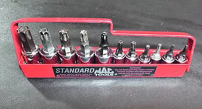 MAC TOOLS  11-Piece 1/4  And 3/8  Drive Tamper-Resistant  Torx® Driver Set  USA • $154.95