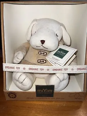 NEW In Box Puppy “miYim”(means Water)  Organic Soft Safe Huggable Baby Plush 9” • $15