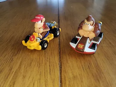 Hot Wheels Mario Kart 1:64 Die Cast Donkey And Diddy Kong Cars Racers • $10