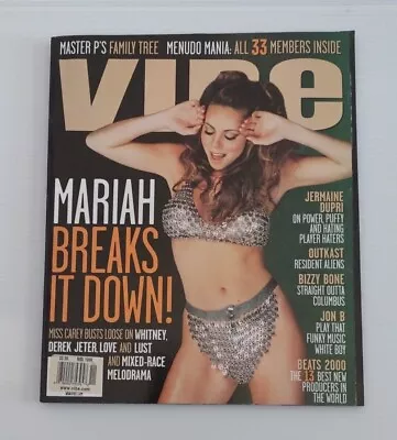 Vibe Magazine December 1998 Mariah Carey Outkast Jermaine Dupri Master P • $25.99