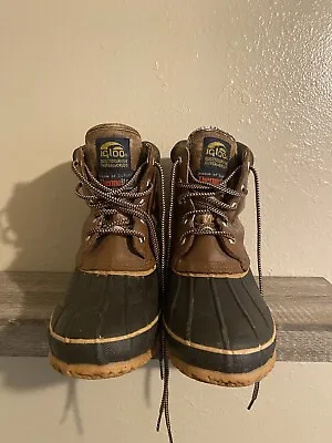 Igloo Built To Survive The Real World Thermolite Duck Boots Men’s Size 9D • $14.58