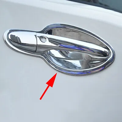 Door Handle Bowl Cup Cover For Mazda 2 Demio DJ DL 2015-2019 Accessories Chrome • $25.58