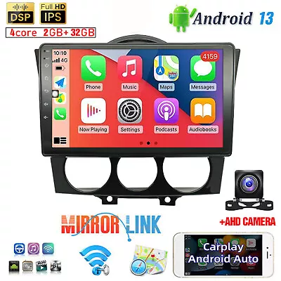 9'' Android 13 Carplay GPS Head Units For Mazda RX-8 2003-2008 Car Stereo Radio • $134.06