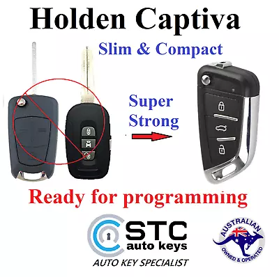 Remote Flip Key For Holden Captiva  2006 2007 2008 2009 2010 2011 2012 2013 2015 • $46