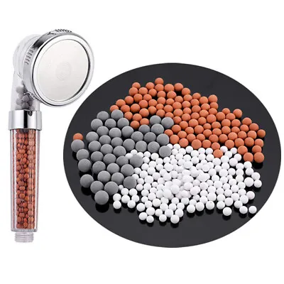 60g SPA Mineral Balls Water Filter Refill Stone Beads For Shower Head Filtration • £7.41