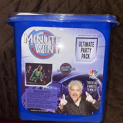 Minute To Win It Game Party Pack New And Sealed Inside • $45