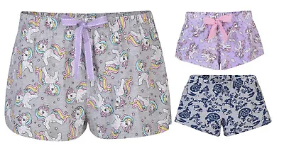 Ladies Lounge Shorts My Little Pony Disney Princess Womens Pj Short Uk 4-22 New • £3.99