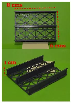 N Gauge Straight Double Girder Bridge. 3D PLA. NG3. • £2