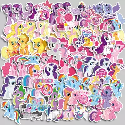 68 My Little Pony Cartoon Anime Manga Skateboard Stickers Vinyl Laptop Decal MLP • $9.75