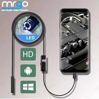 £7.99 • Buy 5.5MM Endoscope Camera Mobile Probe Borescope Inspection For Android Smartphone