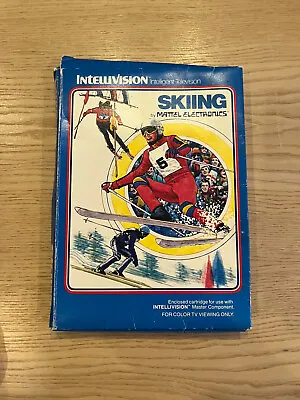 Skiing For The Mattel Intellivision (1980) Missing Manual • £6.50
