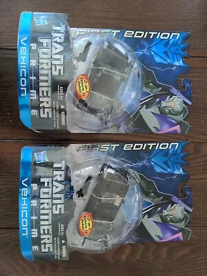 Transformers Prime First Edition VEHICON Lot Of 2 • $89