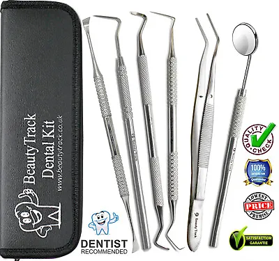 £2.88 • Buy Dental Teeth Cleaning Kit Multi Floss Plaque Remover Care Tooth Scraper Tools