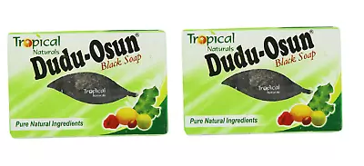 $9.95 • Buy 2 - 100% All Natural Dudu Osun Black Soap Anti Acne,Fungus,Blemish,Psoriasis