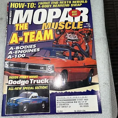 Mopar Muscle Magazine June / July 1996  A Bodies & Dodge Truck T31 • $9.42