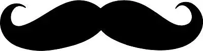 Mustache Decal Sticker Free Shipping • $3.99