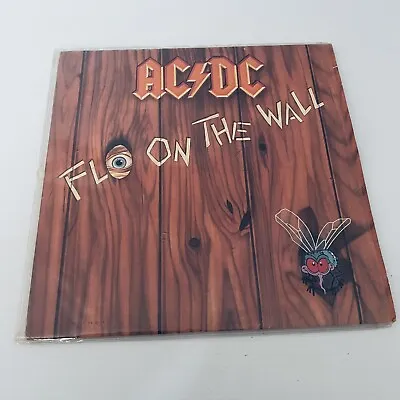 AC/DC Fly On The Wall Vinyl LP Record Albert Aussie 1st Press Red Label 1985 • $175