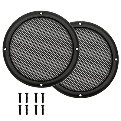 2pcs 3.5inch Mesh Speaker Grill Covers Guard Protector Speaker Decorative Circle • $15.50