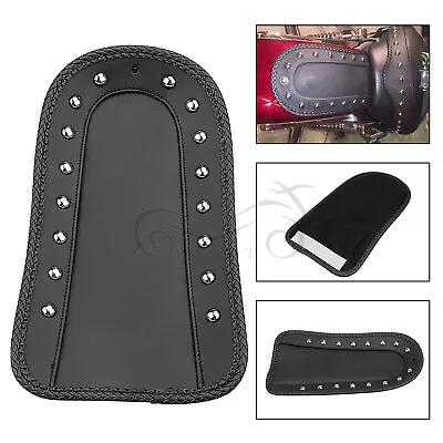 Leather Black Studded Solo Seat Rear Fender Bib For Honda VTX1300R VTX1800C Cast • $26.98