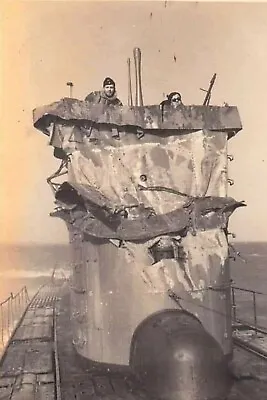 Damaged Cabin Of A Submarine U Boat WW2 Photo Glossy 4*6 In N008 • $6.99